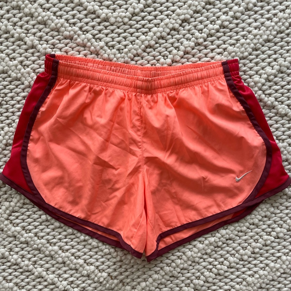 Nike Orange Running Shorts